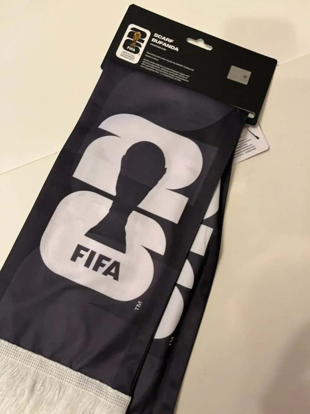 IFA Black & White Scarf (Set of TWO) Official Licensed Product NWT(col/x)